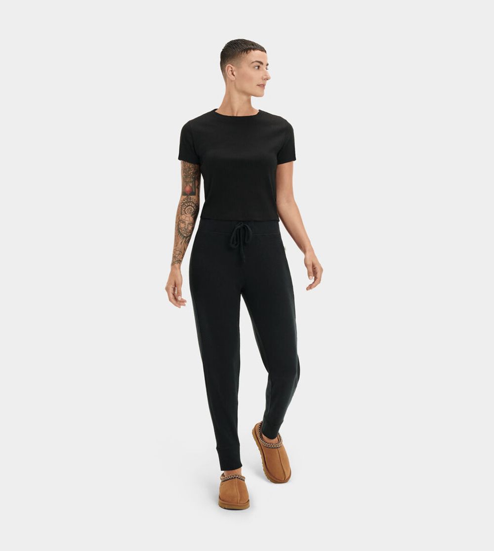 Ugg Jogger Womens - Ugg Casia Black - 738XHWNGB